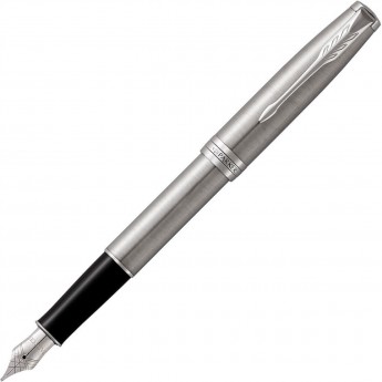 Ручка перьевая PARKER ESSENTIAL SONNET STAINLESS STEEL CT F