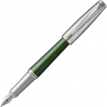 Ручка перьевая PARKER URBAN PREMIUM GREEN CT, F