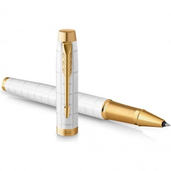 Ручка роллер PARKER IM PREMIUM T318 PEARL GT F