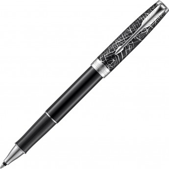 Ручка-роллер PARKER SONNET SPECIAL EDITION METRO BLACK CT, F
